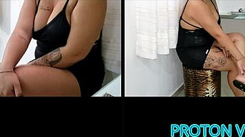 hot brazilian wife records porn with us