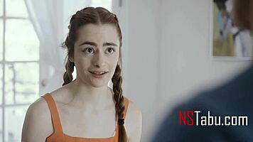 Stepdaughter Demonstrates Reverse Cowgirl Technique