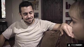 fresh 18-year-old takes virginity rough