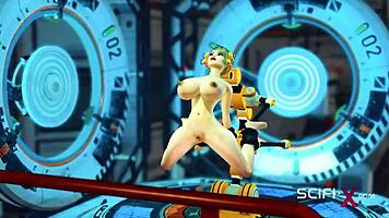 Horny cute cuffed young brunette sucks big cock deepthroat and gets fucked anal