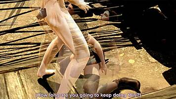 Yennefer finally loses her virginity to Geralt in The Witcher