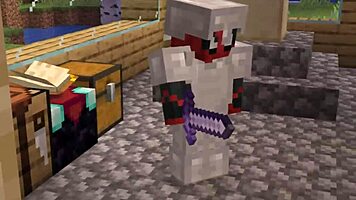 Spiderman fucks Mariano Rajoy so hard in Minecraft cosplay! 😈