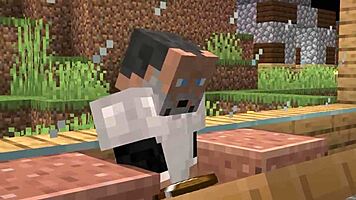 Spiderman fucks Mariano Rajoy so hard in Minecraft cosplay! 😈