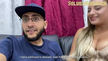 She says, 'I want your cock in my mouth, fill it with cum'