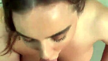 big juicy tits babe in outdoor setting