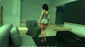 Boldly fucking sexy neighbour's boobs and pussy away from home part 2