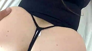 curvy latina milf fucks husband's boss without condom on halloween