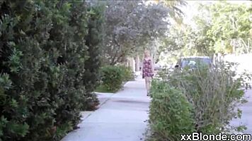 Teen Blonde Voyeurs Milf Getting Assfucked And Cumshot On Pussy And Cock