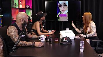 car accident seriously injured, opened several parts of face, created music - redhead fierce sheer red