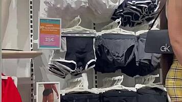 Sugar Daddy Buys Lingerie For Petite Latina