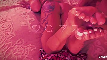 Pissing and ejaculating with a young amateur girlfriend
