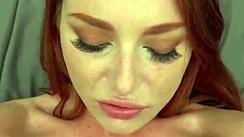 full scene busty redhead teen 18+ lacy lennon, how’s that ginger pussy pounding?