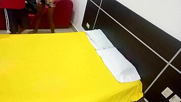 stepsister begs for interracial sex at sleepover