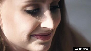 Lily Larimar Teaches Laney Grey To Kiss And Eat Pussy