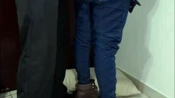 step-mom and step-daughter offer threesome to step-son