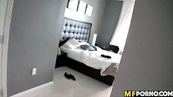 so this big titty latina girlfriend got some white cock in pov