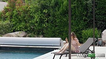 Feel the emotional connection as little Arden gets hardcore with Tommy Tate.