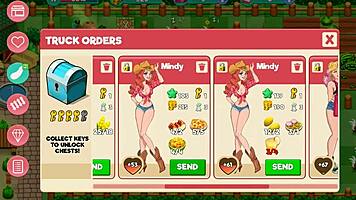 nutaku booty farm hentai game part 21 with blowjob and group action