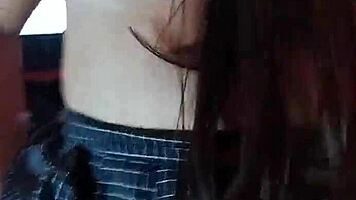 Stepsister Moans Richly Riding Like A Whore With Perverted Talk