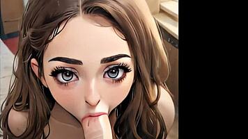 Ever tried an ASMR blowjob with hentai anime teen 18+ in a sexy 3D loop?