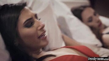 Big Tit Brunette Young 18+ Discovers Old Creepers Secret with Deepthroat Blowjob