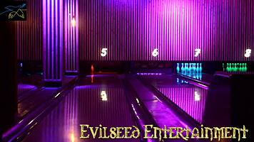 Yo, after midnight bowling with Lucio Marave, we got wild with her big ass and tits.