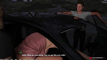 Boyfriend Films Girlfriend Cheating With Stranger In 3d Porn Game!