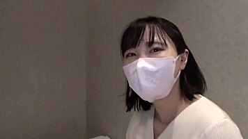 Young cute Japanese girl gets hardcore fucked on bed