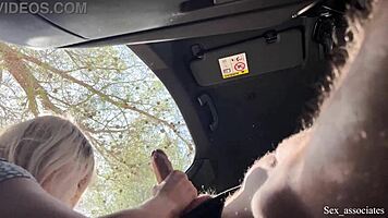 caught jerking in car, want to help with this monster cock?