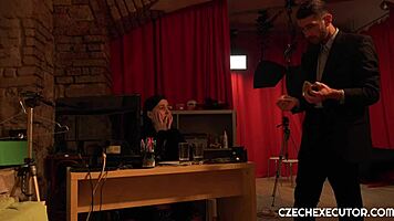 Hey, check out this chubby chick giving a blowjob 😍