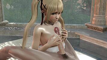 Wow, banged a hottie in public bathhouse! 🔥 3D anime hentai