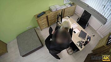 Loan4k agent interviews adorable czech teen for casting