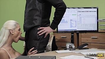 Loan4k agent interviews adorable czech teen for casting