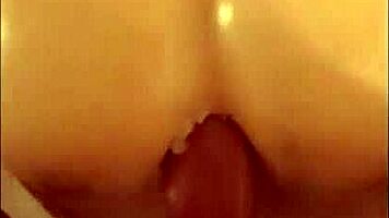 horny young couple's anal creampie close-up is so intense 😏