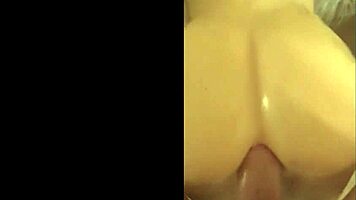 horny young couple's anal creampie close-up is so intense 😏