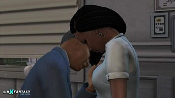 bad studies with siobhan fyres in the sims 4 porn cartoon