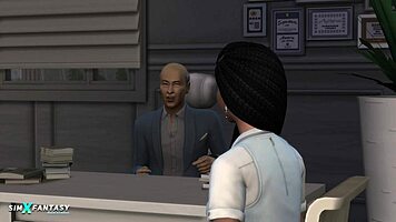 bad studies with siobhan fyres in the sims 4 porn cartoon