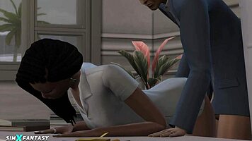 bad studies with siobhan fyres in the sims 4 porn cartoon