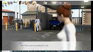 Beauty explores bondage with toys