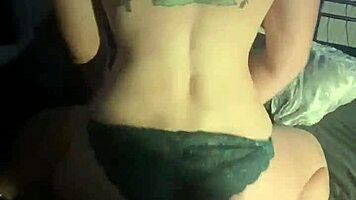 pretty babysitter rides big cock on beach in reverse cowgirl