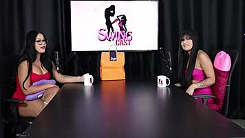 Beautiful brunette Tata feels joy showing tits on street despite initial hate