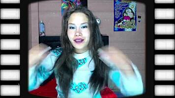 Deepthroat Burping Spit in Wild Interracial Action Wow