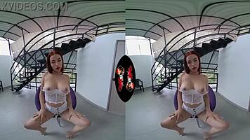 i adore this cute latina getting fucked hard in vr