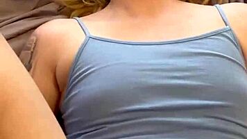 Watch the scared stepdad fuck Krissy Knight's bubble butt hard!