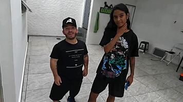 Pitoco Slams Hard Into Latina Ninfeta!