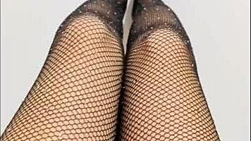 Sexy Slender Legs of DepravedMinx in Wild Public Riding Action