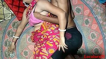 Desi Indian Wife Drills Hard with Husband on Webcam!