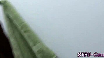 Real amateur teen 18+ rides cock at wild college party. Coed gets down hard.