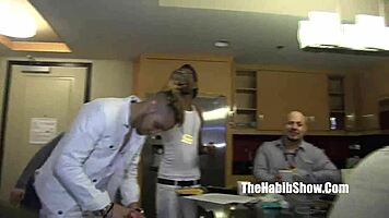 Sexy mixed teen fucked intensely by rapper