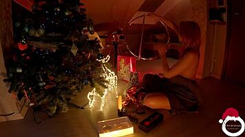 Christmas anal part 2 slams hard and deep